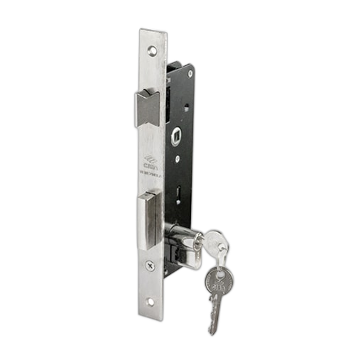 CERRADURA EMBUTIR PESTILLO-TIRADOR 25MM NK/AM (CISA)