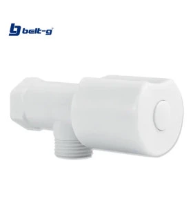 LLAVE ARRESTO 1/2"X1/2" CHOPP WHITE 1/4 (BELT-G)