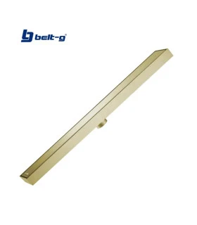 DESAGUE LINEAL ACERO INOX DOBLE CARA 60X5CM GOLDEN BRUSH (BELT-G)