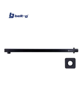 TUBO P/DUCHA LARGO CUADRADO BLACK (BELT-G)