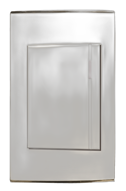 TOMA COAXIAL TV PLATA DELUXE (KOBY)