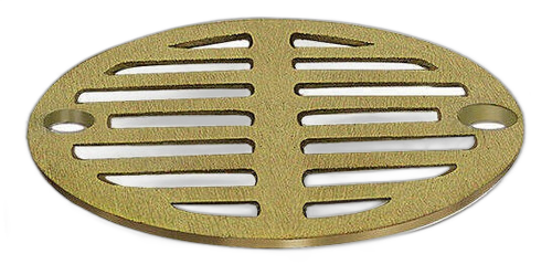 TAPA REGISTRO BRONCE 4"