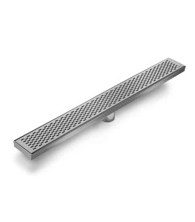 DESAGUE LINEAL DELTA ACERO INOX 24" SATINADO (QM)