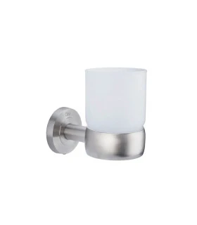 PORTA VASO PARED INOX SATINADO (QM)