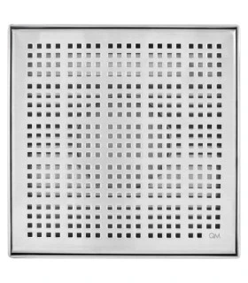 DESAGUE KAI CUADRADO PERFORADO 18X18 3"- 4" (QM)