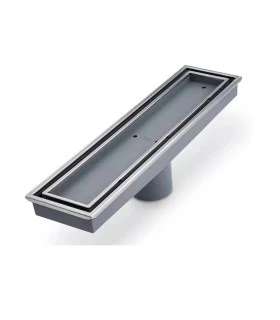 DESAGUE LINEA VEIL 12" X 3" SATINADO (QM)