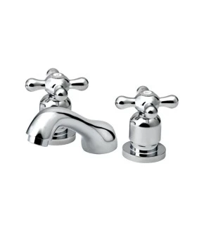 GRUPO P/LAVAMANOS CROSS 4" MANILLA S/DESCARGA C/C (FP)