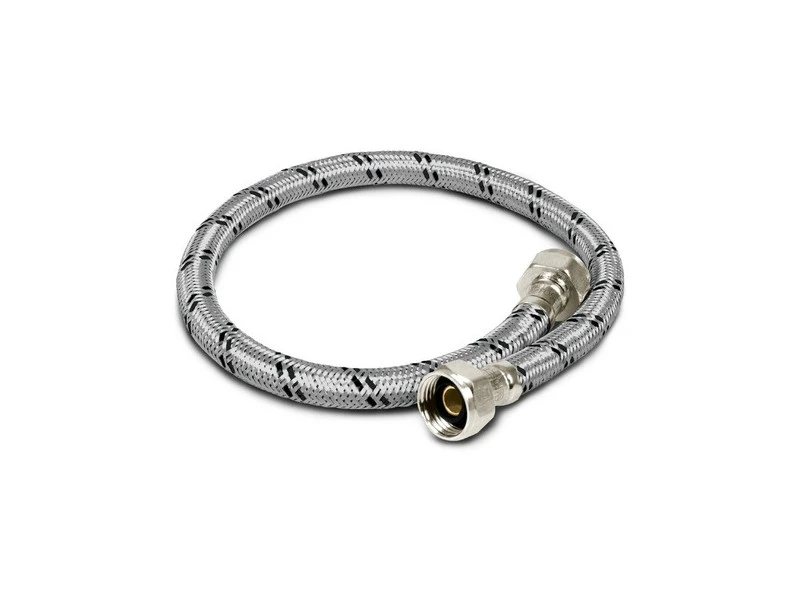 CANILLA FLEXIBLE TUERCA METALICA 1/2"X1/2"X55CMTS (COFLEX)