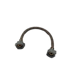 CANILLA FLEXIBLE TUERCA PLASTICA 1/2"X1/2"X55CMTS (COFLEX)