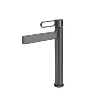 GRUPO LAVAMANOS MONOMANDO PRESTIGE ALTO GUN METAL (FP)