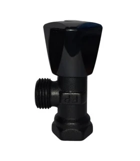 LLAVE ARRESTO 1/2"X1/2" BLACK (FP)