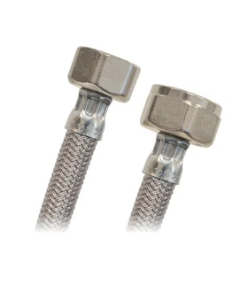 CANILLA ACERO WC 1/2"X7/8" 40CM (COFLEX)