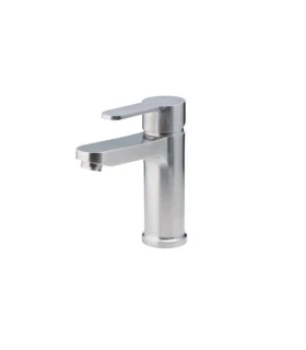 GRUPO LAVAMANOS MONOMANDO CORTO ACERO INOX (FP)