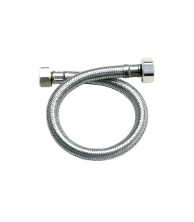 CANILLA FLEXIBLE 1/2"X5/8"X40CMS INOX (BOUMAC)