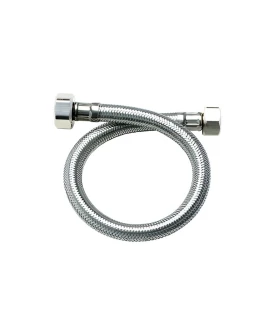 CANILLA FLEXIBLE 1/2"X1/2"X40CMS INOX (BOUMAC)