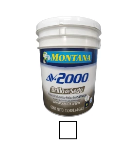 PINTURA BRILLO DE SEDA BLANCO PAILA (MONTANA)