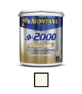 PINTURA BRILLO DE SEDA BLANCO DURAZNO GALON (MONTANA)
