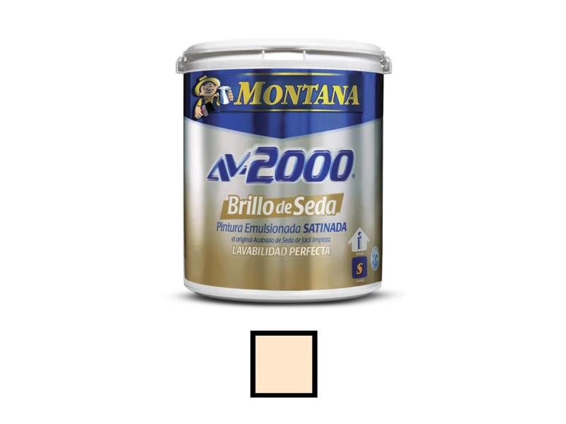 PINTURA BRILLO DE SEDA MARFIL RAFIA GALON (MONTANA)