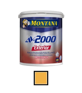 PINTURA AV-2000 EXTERIOR AMARILLO MEDANO GALON (MONTANA)