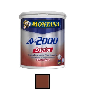 PINTURA AV-2000 EXTERIOR ROJO ARCILLA GALON (MONTANA)