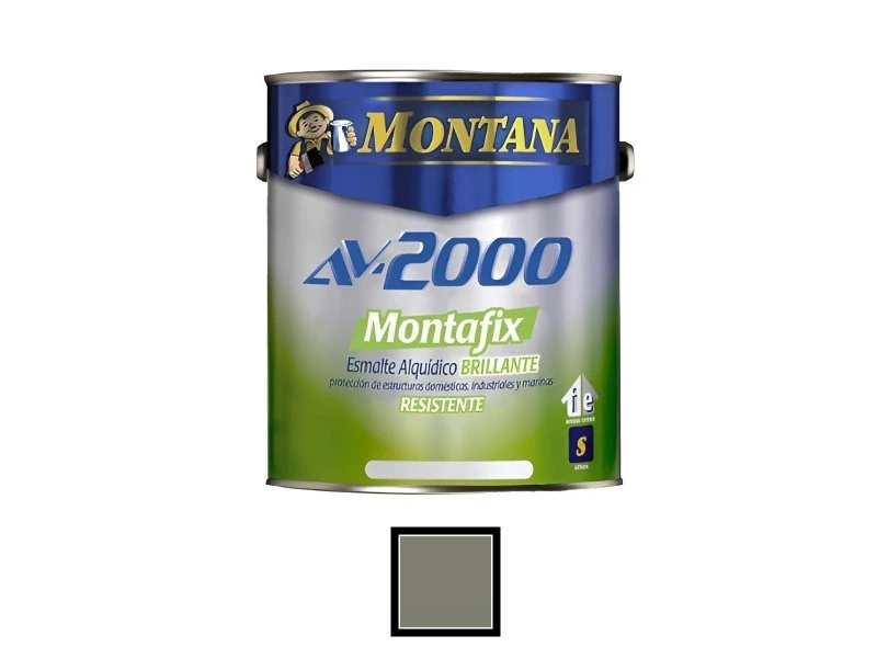 PINTURA AV-2000 MONTAFIX GRIS CLARO GALON (MONTANA)