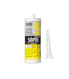 SILICONE TRANSPARENTE MEDIO CARTUCHO USO GENERAL 145ML (SILIPEX)