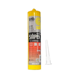 CARTUCHO SILICONE NEUTRAL GRIS MATE 280ML (SILIPEX)