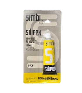 TUBO SILICONE T/DENTAL BLANCO 70ML (SILIPEX)