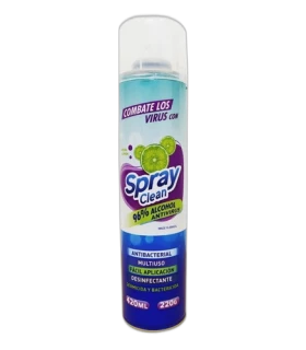 SPRAY ANTIBACTERIAL DESINFECTANTE 420ML (SPRAY CLEAN)