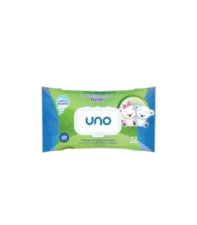 TOALLITAS HUMEDAS VERDE 72PZAS (UNO)