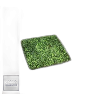 PANEL HIEDRA ARTIFICIAL VERDE OSCURO 50X50 UNIDAD (GENPAR)