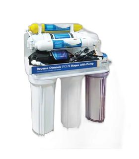 FILTRO OSMOSIS INVERSA 50G 6ETAPAS KIT COMPLETO C/BOMBONA 110V (E) (NURFILTER)