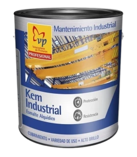 PINTURA KEM INDUSTRIAL GRIS TORMENTA GALON (VP)