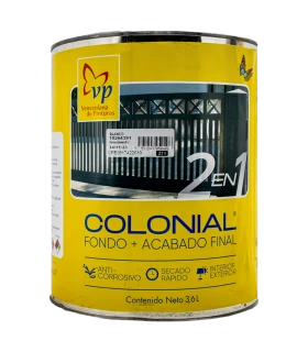FONDO ANTICORROSIVO COLONIAL 2X1 BLANCO GALON (VP)