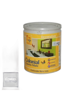 PINTURA COLONIAL BLANCO INTENSO GALON (VP)