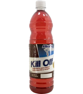 KILL OFF TRATAMIENTO MADERA INSECTOS-HONGOS LITRO (PINTAQUIM)