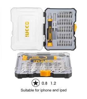 JUEGO DESTORNILLADORES PRECISION 32PZS (INGCO)