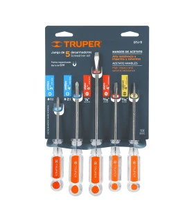 JUEGO DE DESTORNILLADOR 5PZAS DTJ-5 (TRUPER)