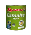 PINTURA ESMALTE MATE NEGRO 1/4GL (MANPICA)