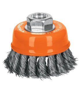 CEPILLO ALAMBRE COPA TRENZADO 3"X14M CT-608M (TRUPER)