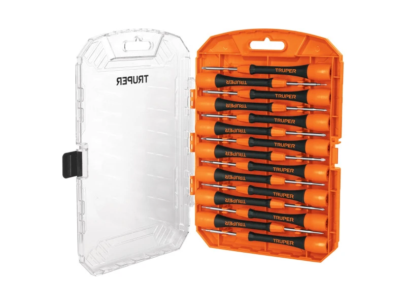 JUEGO 15PZS DESTORNILLADOR PRECISION JOY-15 (TRUPER)