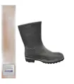BOTA GOMA CORTA 800/820 BEIGE/NEGRO