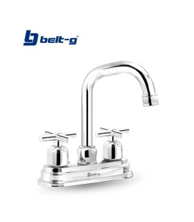 GRUPO LAVAMANOS PICO SEVEN OVAL DROP CROMO (BELT-G)