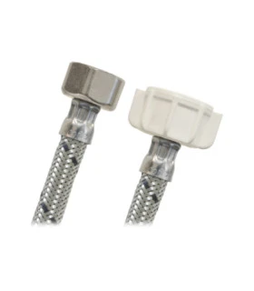 CANILLA FLEXIBLE TUERCA MET/PLAST 1/2"X7/8"X40CMTS (COFLEX)