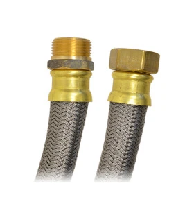 CANILLA FLEXIBLE 1" X 90CM (COFLEX)